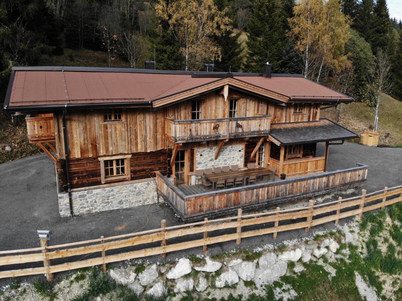 Willa Almhuette Lengau Saalbach-Hinterglemm Zewnętrze zdjęcie