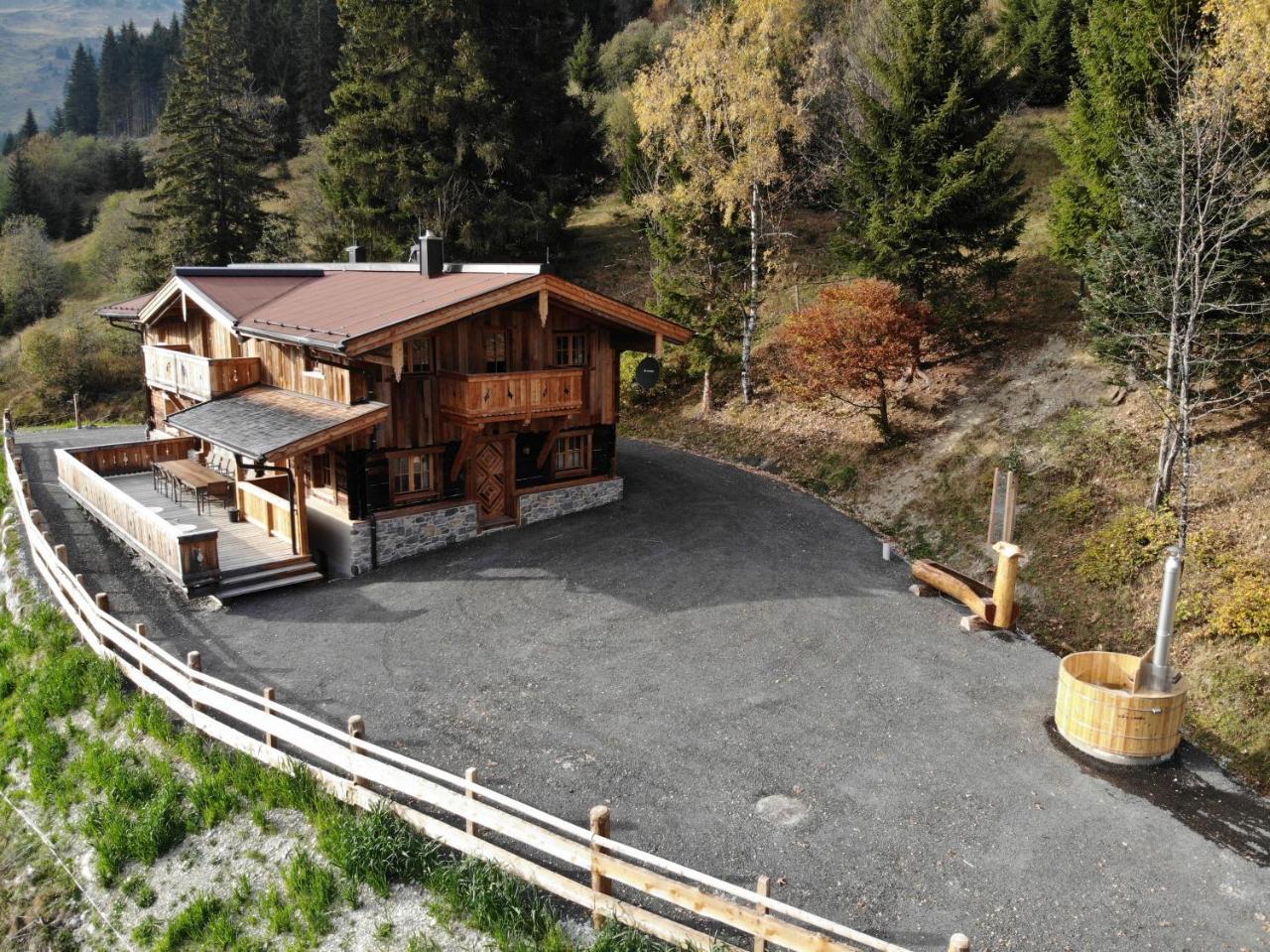 Willa Almhuette Lengau Saalbach-Hinterglemm Zewnętrze zdjęcie